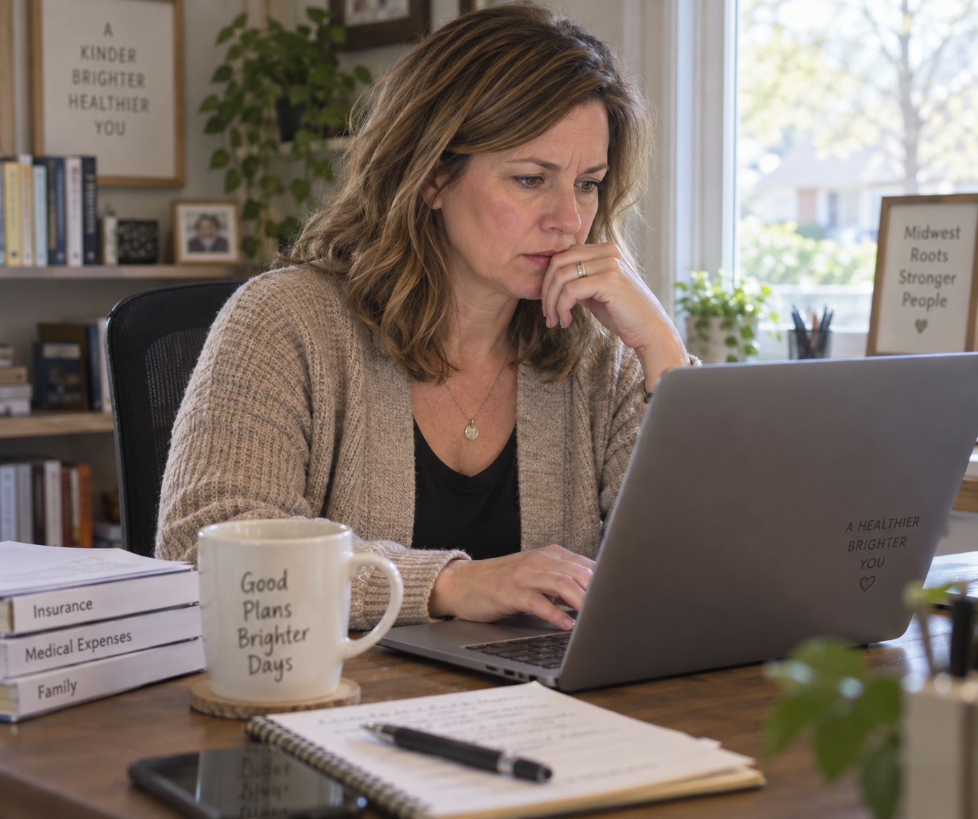 Woman on laptop